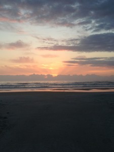 Sunrise at Daytona Beach, Florida