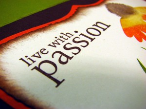live with passion