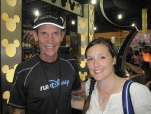 Me and Jeff Galloway at the Princess Half Marathon Expo. He’s super nice and always ready to take a picture or sign a bib!