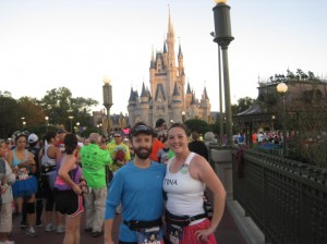 Jim and I in front of Cinderella’s Castle!