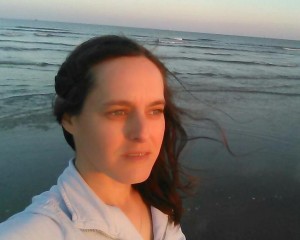 me on beach